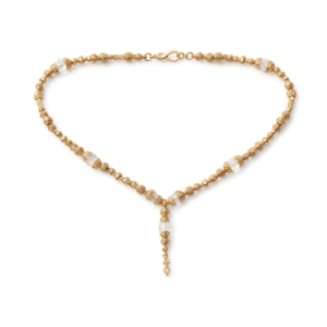 Mesh Bead Necklace, Necklaces in 925 sterling silver, studio shot