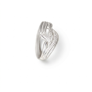 Weave Band Ring, Rings in 925 sterling silver, studio shot