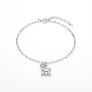 Fleur Charm Bracelet, Bracelets in 925 sterling silver, studio shot