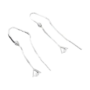 Kite Charm Threader Earrings, earring in 925 sterling silver