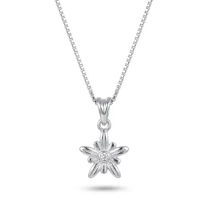 Silver Bloom Pendant, pendant in 925 sterling silver