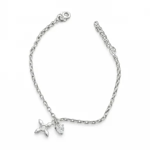 Petite Charm Bracelet, bracelet in 925 sterling silver